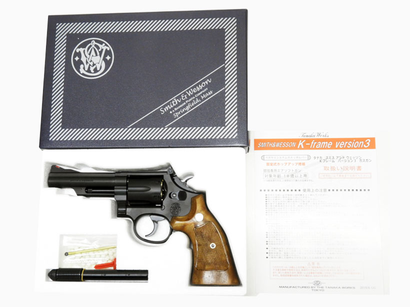 タナカ] S&W M19 4インチ コンバットマグナム HW Ver.3 ガスリボルバー