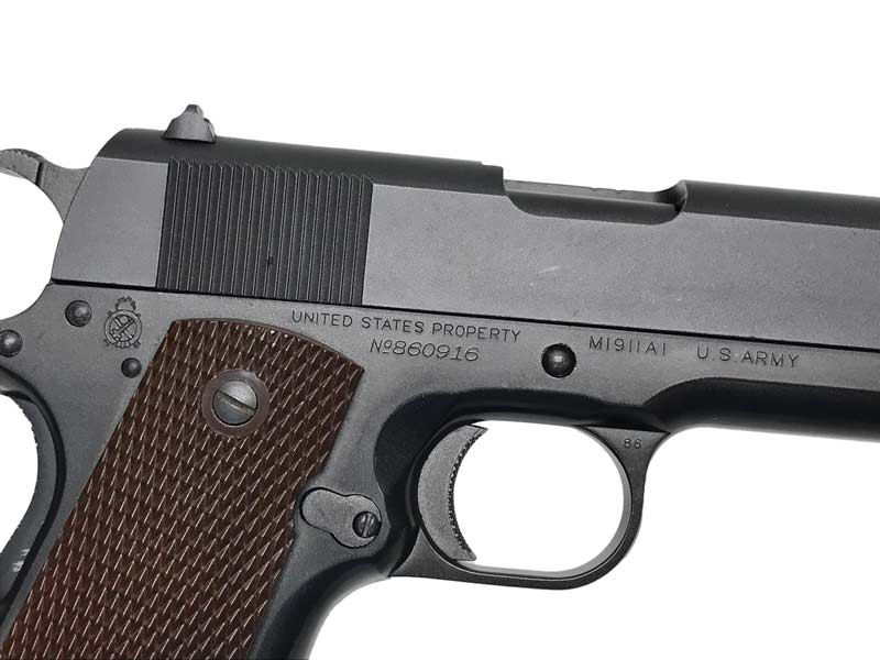 WA] マグナテック・コルト・ガバメントM1911A1 HWスライドモデル ガス
