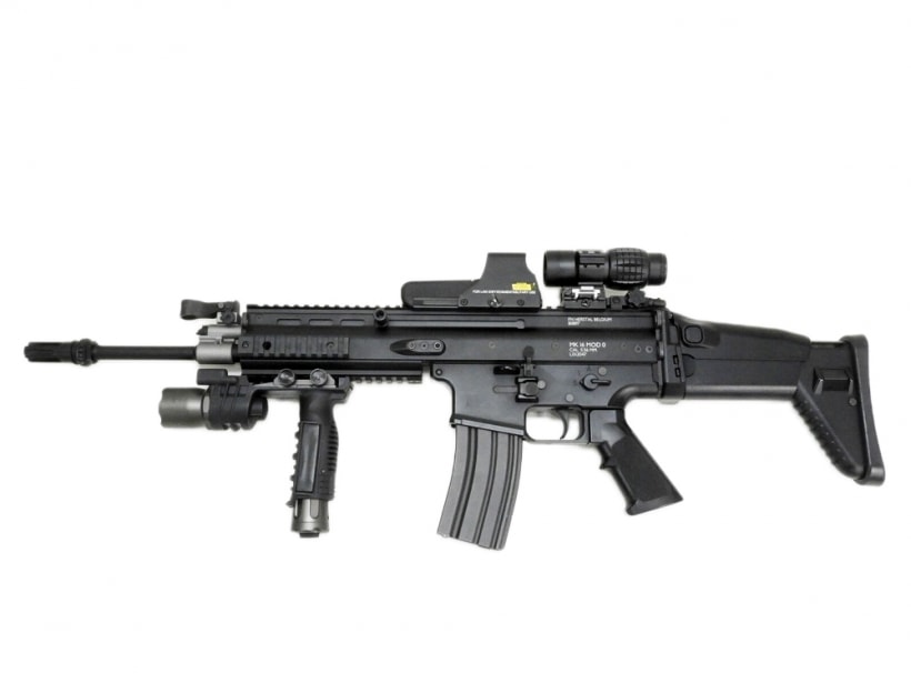 東京マルイ] SCAR-L ブラック 次世代電動ガン ブースター&ダットサイト