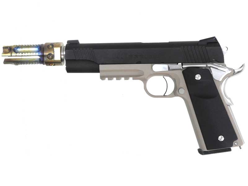 東京マルイ] M45A1 ブラック ガスブローバック フルカスタム (中古)の