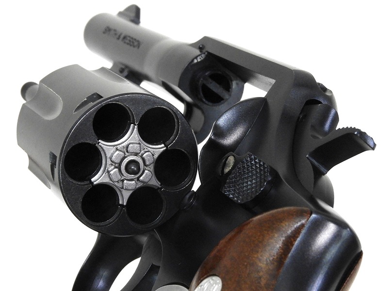 コクサイ] S&W M64 38スペシャル 4インチ ブルーイング風カスタム 発火