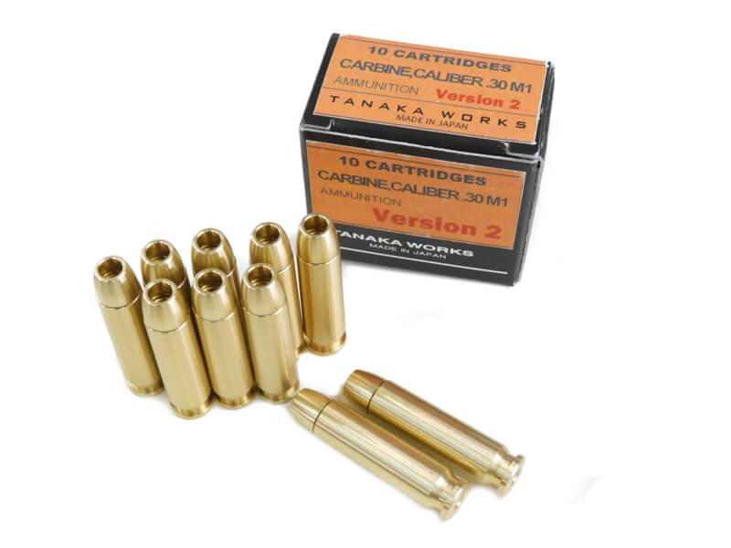 タナカ] U.S.M1カービン モデルガン 発火カートリッジ Ver.2 10発