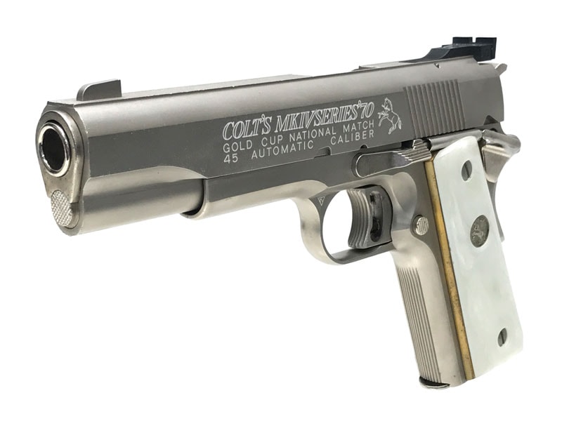 MGC] コルト ゴールドカップナショナルマッチモデル サテンシルバー