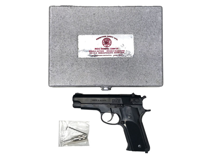 MGC] S&W M59 ABS 発火モデルガン (中古)の販売ページ｜エアガン.jp