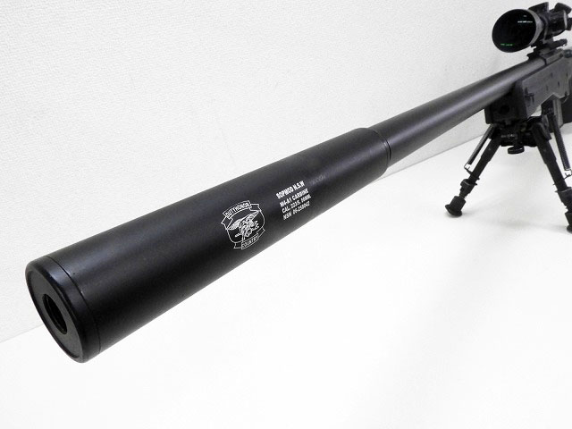 東京マルイ] L96 AWS ブラックストック バイポッド/スコープ