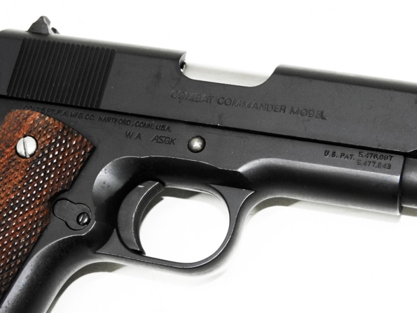 WA] コルトコンバットコマンダー 木製グリップカスタム (中古)の販売