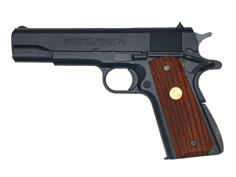 WA] コルトガバメント MKIVシリーズ70 マットブラックモデル Rタイプ