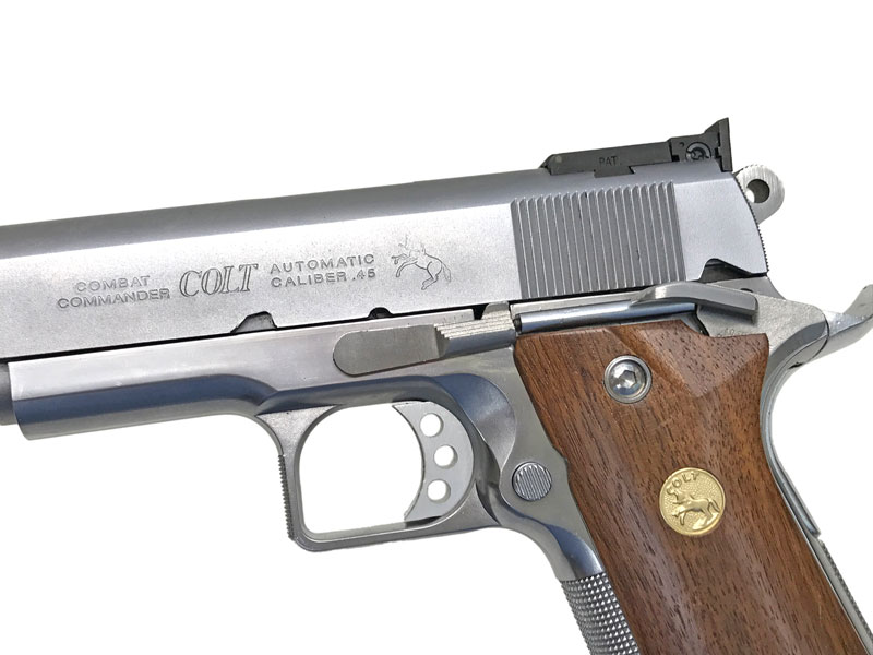 WA] ブラウンコンポ.45 オールシルバー ABS センターファイアリング