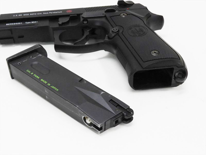 東京マルイ] M9A1 ガスブローバック 刻印スミ入れ バルブカスタム