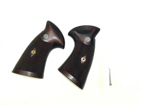 CAW] タナカ S&W M29用 ウォルナット ウッドグリップ 初期型ダーティー