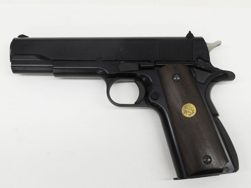WA] コルトガバメント MKIVシリーズ80 DX スムース木製グリップ (中古