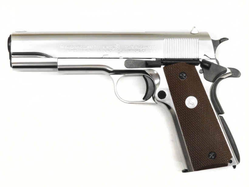 マルシン] コルトガバメント M1911A1 シルバーABS (未発火)の販売