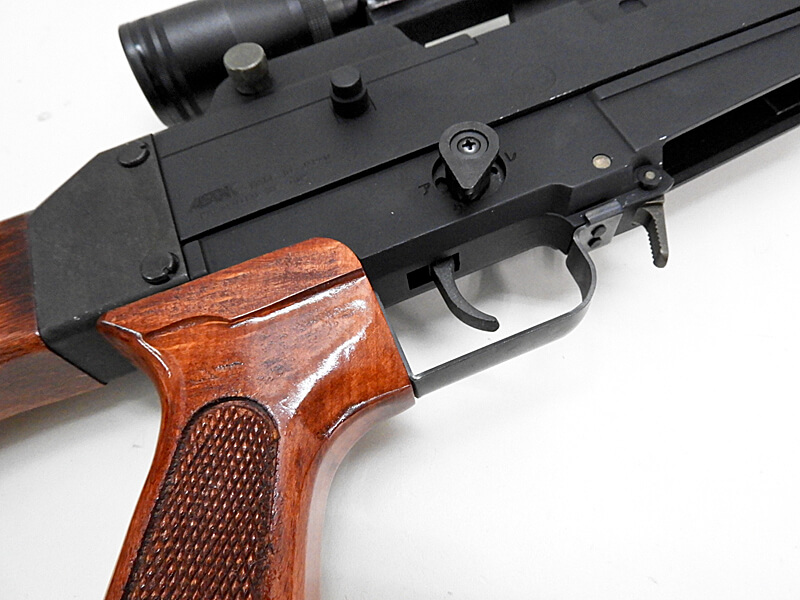 TOP] 六四式小銃 陸上自衛隊狙撃銃仕様 木製ストック&グリップ 電動