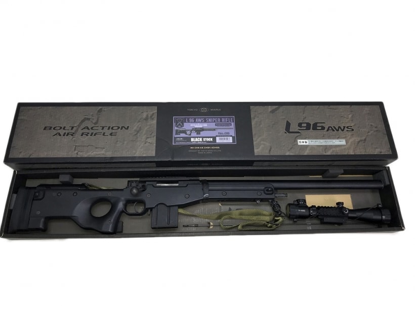 東京マルイ] L96 AWS ブラックストック エアコッキング スリング