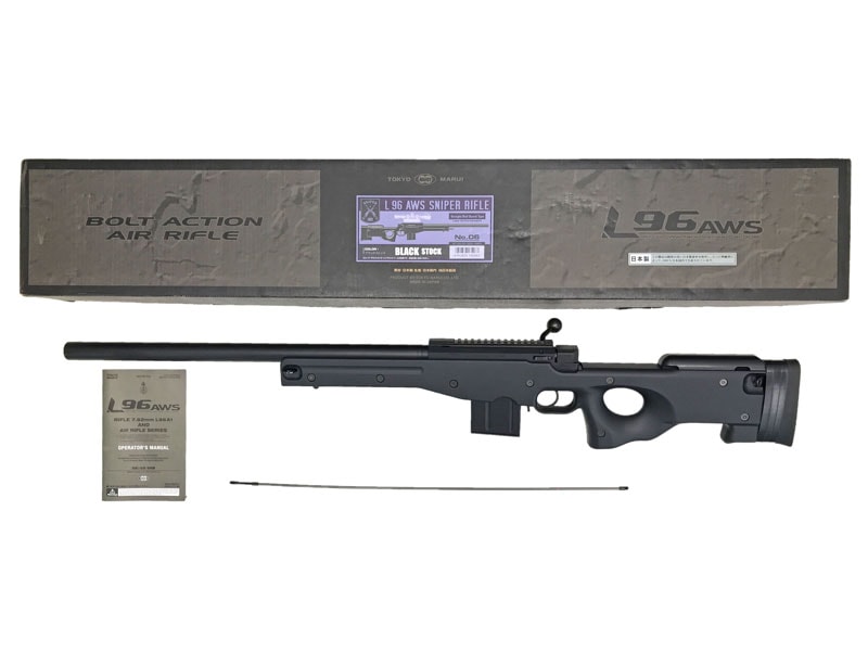 東京マルイ] L96 AWS ブラックストック エアガン バイポッドアダプター