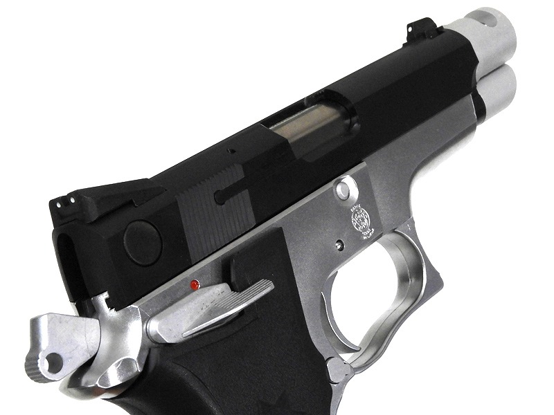 WA] S&W M6906 スピードマスター 固定ガスガン フレームシルバーモデル