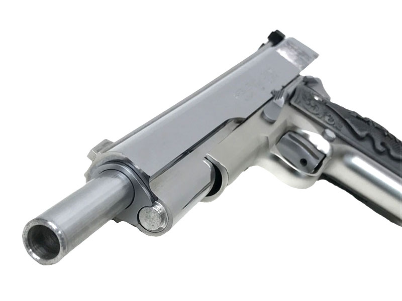 MGC] AMT ハードボーラー 鏡面クロムメッキ ガスブローバック グリップ