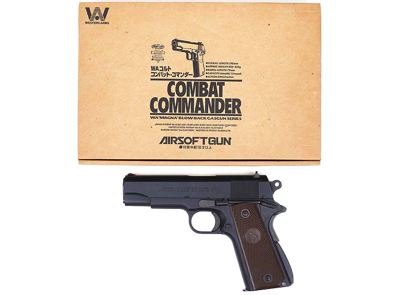 WA] コルト コンバットコマンダー ガスブローバック 旧モデル Rタイプ