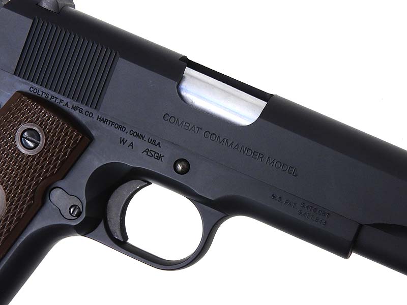 WA] コルト コンバットコマンダー ガスブローバック 旧モデル Rタイプ