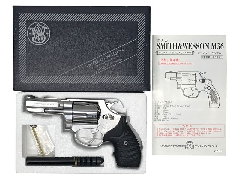 タナカ] S&W M60 パフォーマンスセンター 3インチ フラットサイド
