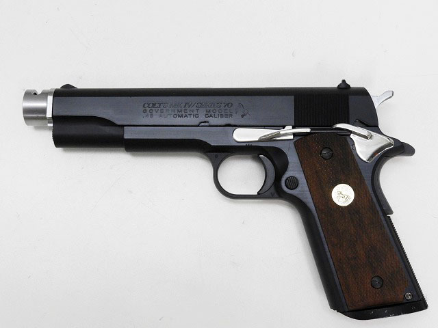 東京マルイ] コルトガバメント MarkIV シリーズ'70 シルバーパーツ