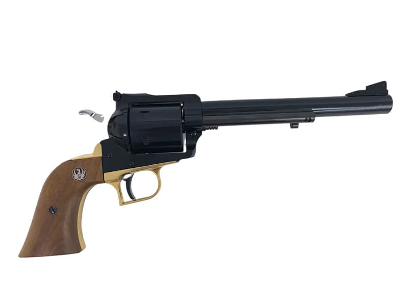 マルシン] スーパーブラックホーク プレミアムゴールド 木製グリップ