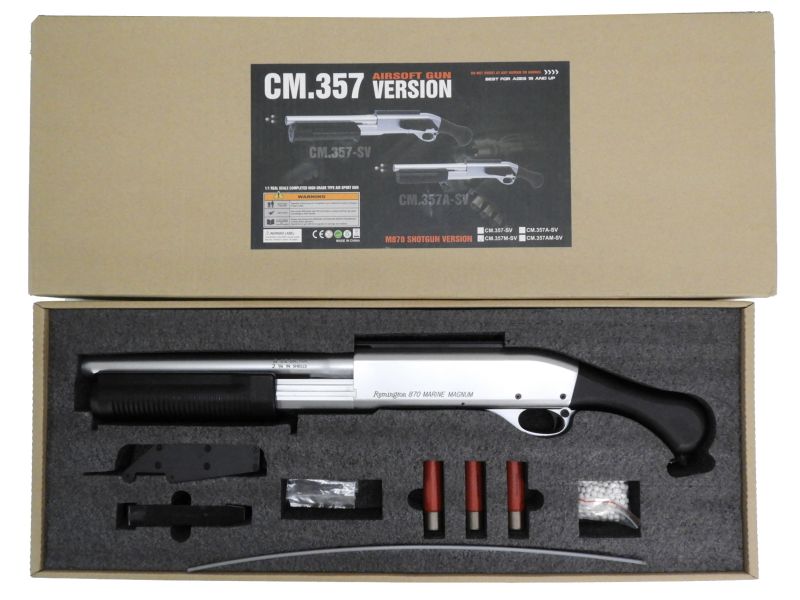 CYMA] M870 ソードオフ タクティカル フルメタル ショットガン