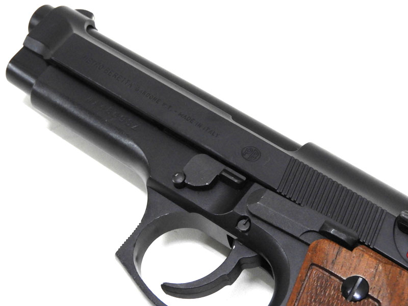 WA] ベレッタ M92FS ABS マグナブローバック ガスガン ロゴ入り木製