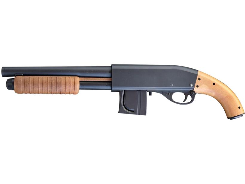 クラウン] M870 ソードオフ エアコッキングショットガン エアガン