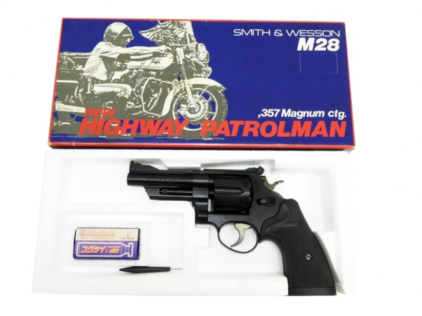 コクサイ M28ハイウェイパトロール 357 日本製 リボルバー モデルガン
