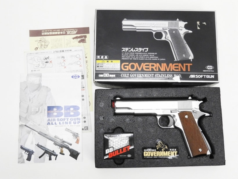 東京マルイ] コルト ガバメント ステンレスタイプ エアコッキング