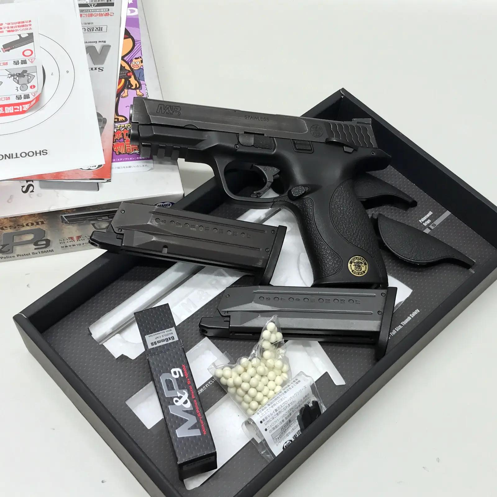 東京マルイ] S&W M&P 9 ガスブローバック リアルダメージ＆金スミ入れ