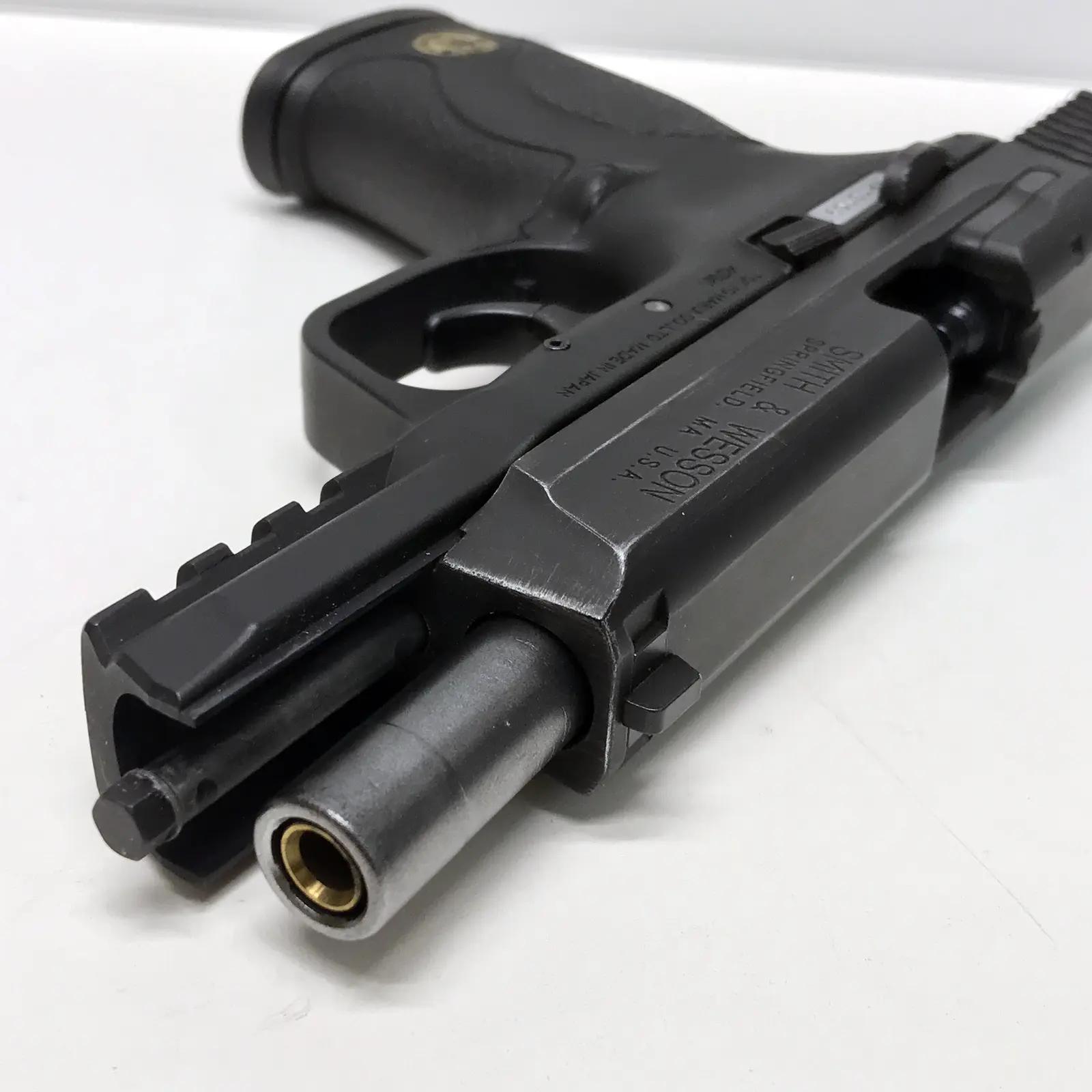 東京マルイ] S&W M&P 9 ガスブローバック リアルダメージ＆金スミ入れ