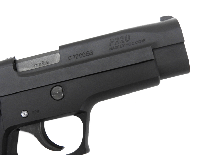 MGC] SIG SAUER P220 スーパーブラック HW 発火モデルガン (未発火)の