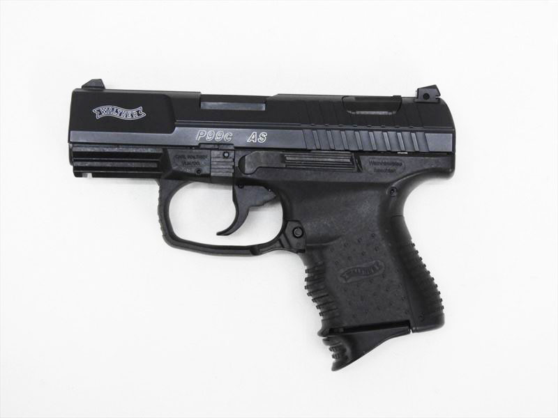 マルゼン] ワルサーP99 コンパクト ブローバック ブラック ホワイト