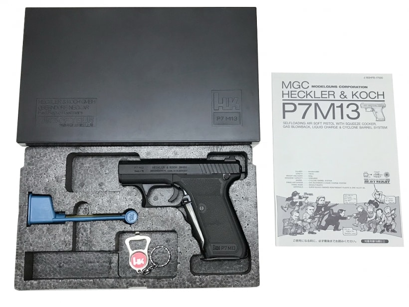 MGC] H&K P7M13 ガスブローバック (中古)の販売ページ｜エアガン.jp