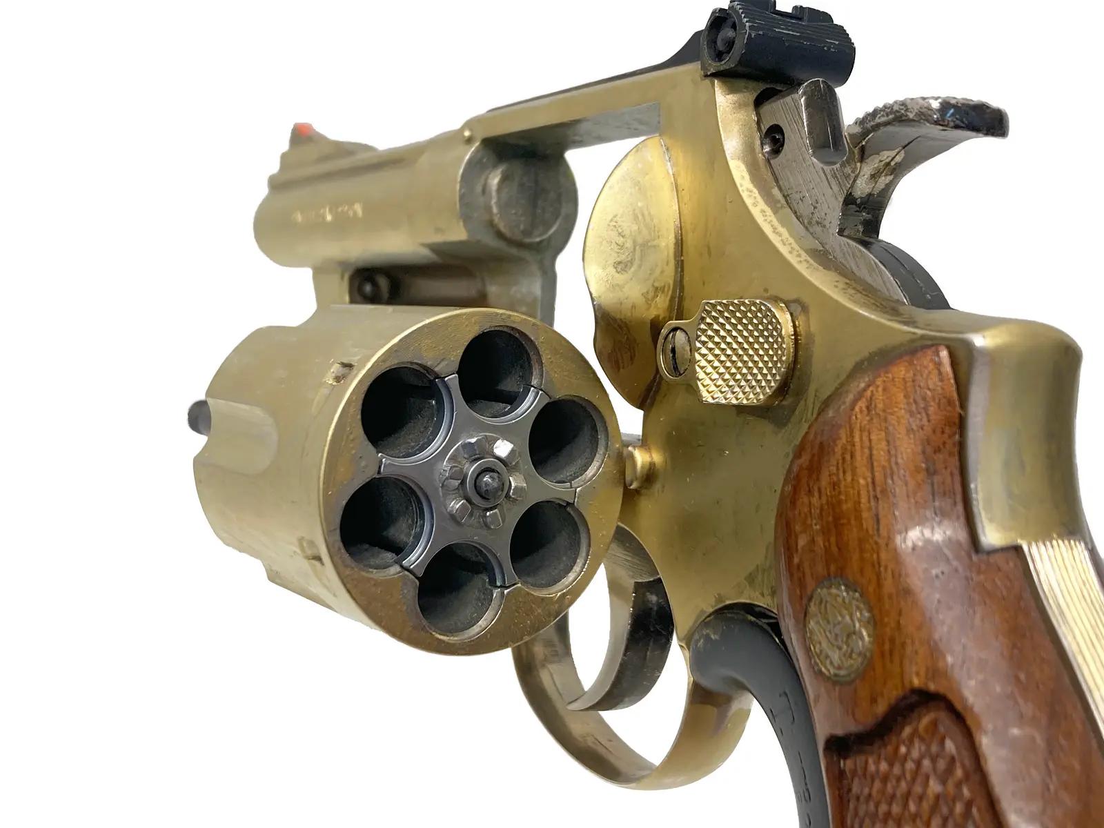 コクサイ] S&W M29 .44マグナム 4インチ金属モデルガン 木製グリップ