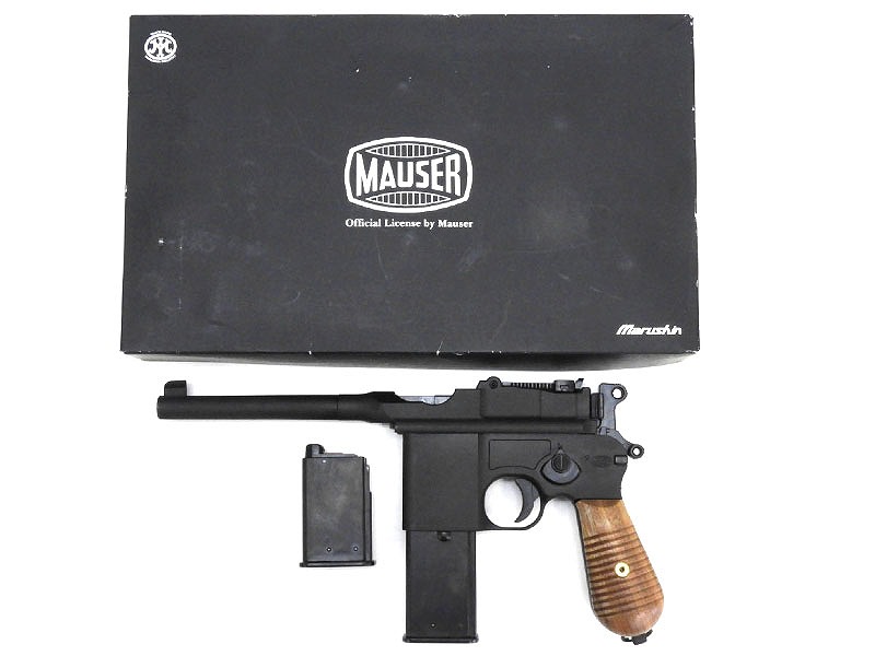 マルシン] モーゼル M712 6mmBB ガスブローバック 木製グリップ