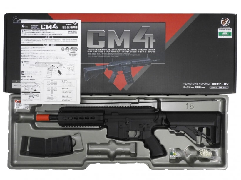 クラウン] CM4 18才以上用電動ガン (新品取寄)の販売ページ｜エアガン.jp