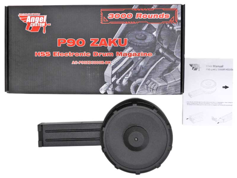 Angel Custom] P90 ZAKU AC-P90ZD3000R-BK 電動ガンP90用 電動自動巻き