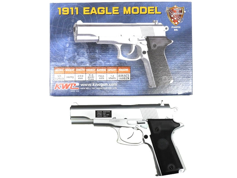KWC] COLT コルト ダブルイーグル シルバーカラー エアコッキング