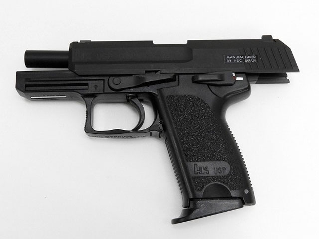 KSC] USP コンパクト スライドHW システム7(07HK) ガスブローバック