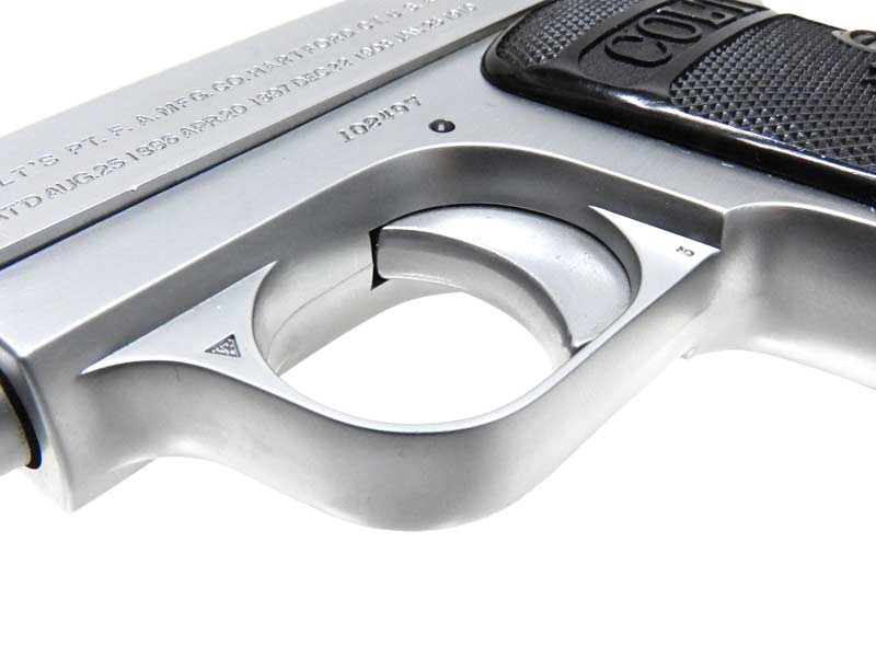 コクサイ] コルト ポケット .25オート シルバー 発火モデルガン 動作