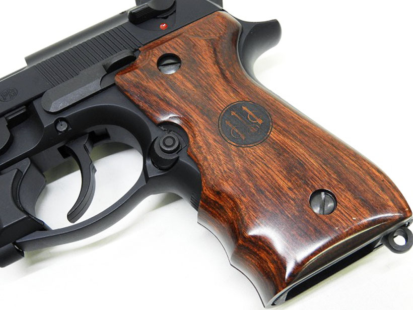 WA] ベレッタ M92FS サイレンサー/木製グリップ/アンダーマウント