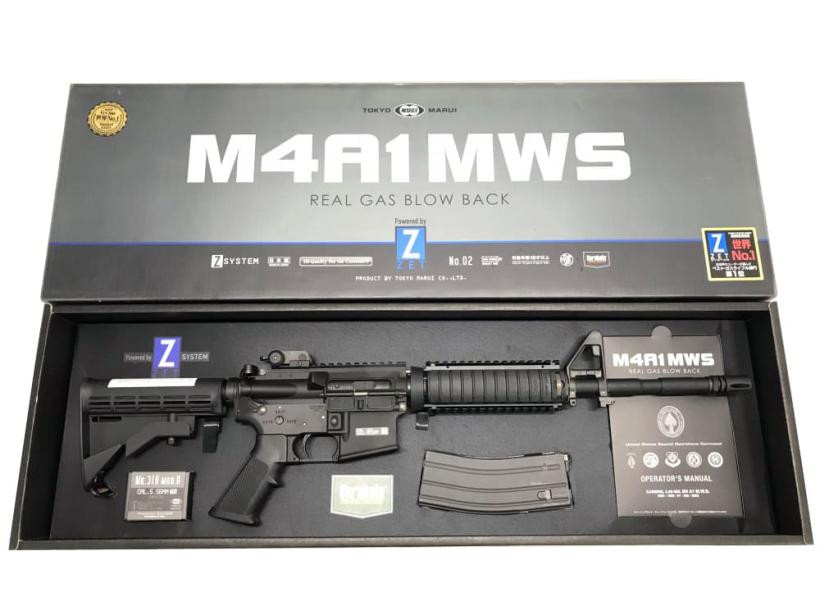 東京マルイ] M4A1 MWS リアルガスブローバック アサルトライフル リア