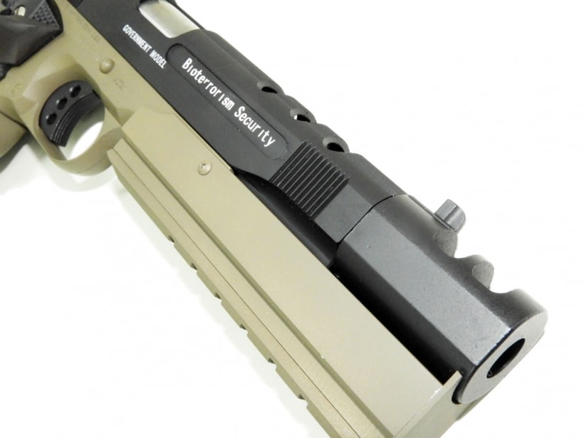 東京マルイ] AMTハードボーラー 固定スライドガスガン バイオハザード