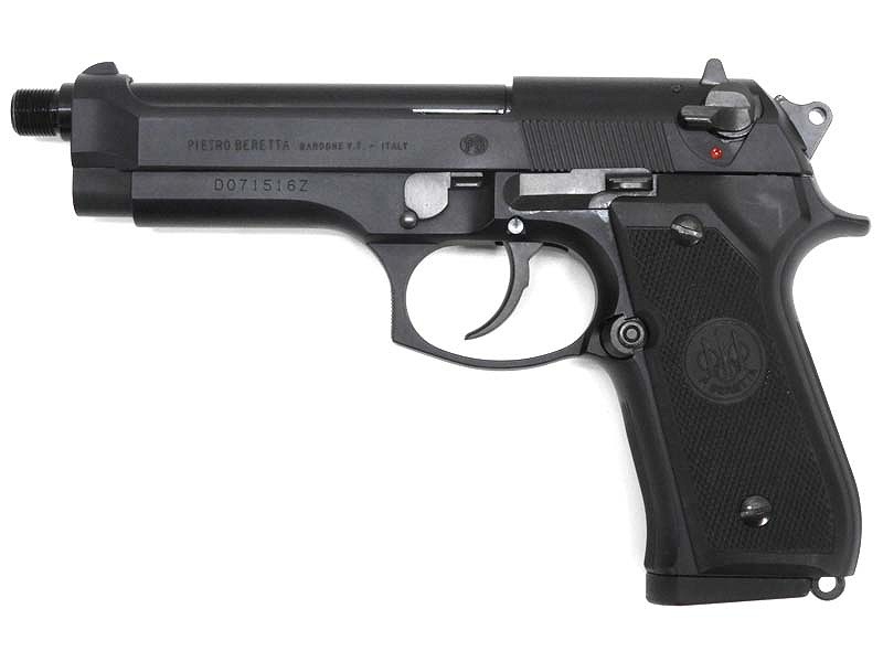 WA] ベレッタ M92FS スーパーロングサイレンサー 限定品 ガスブロー