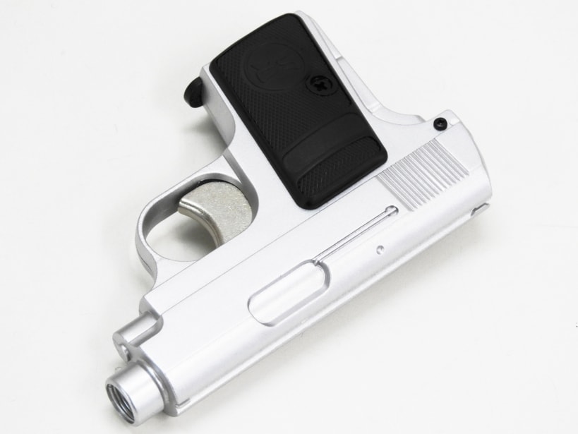 SRC] コルト 25 オート 固定スライドガスガン ブラック_シルバー 2