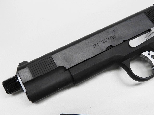 WA] コルト スネークマッチ1911 / カーボンブラックHWVer. クラック有
