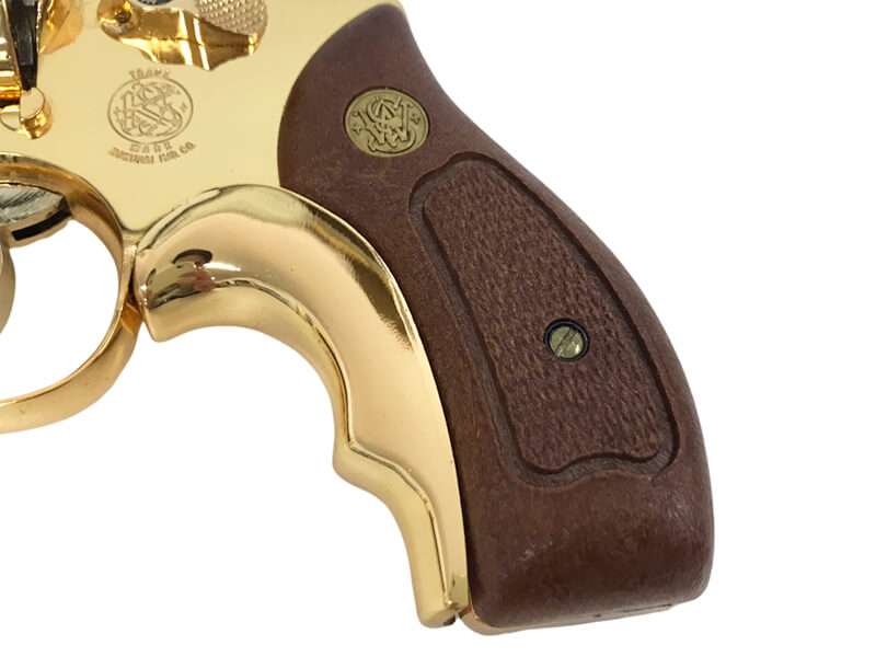 コクサイ] S&W M36 2インチ 24K GOLD MODEL No234 SMG 金属モデルガン